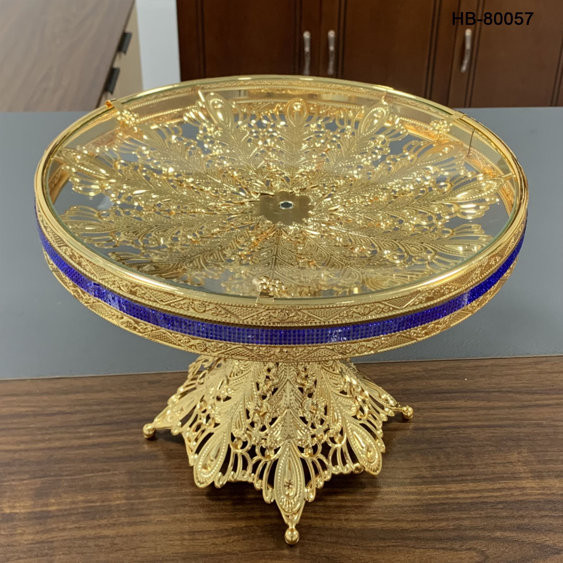 European High Standard Hardware & Glass Fruit  Basket 