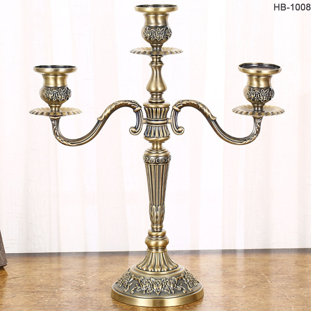 European High Standard Hardware Candle Holder